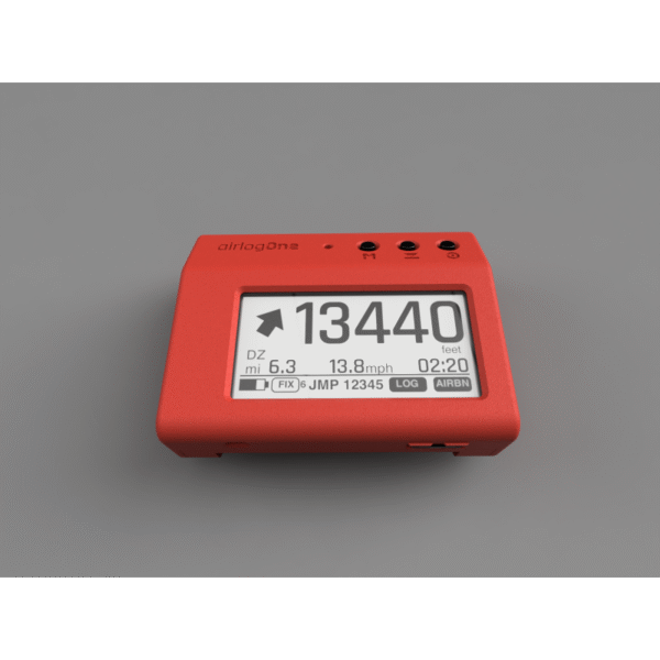 airlogOne mini Advanced Skydive Tracker and Altimeter - Image 2